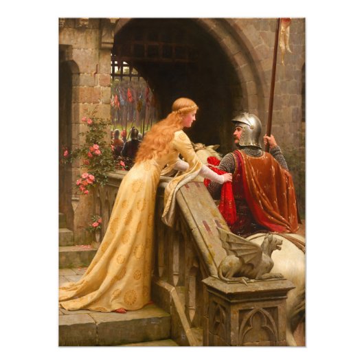 God Speed von Edmund Blair Leighton Fotodruck (Vorne)