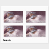 God the Father Renaissance Devotional Design Rechteckiger Aufkleber (Blatt)