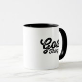 God Thing Christian Inspirational Tasse (VorderseiteRechts)