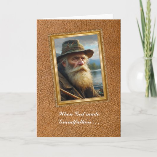 God threw away the Grandfather mold Karte (Vorderseite)