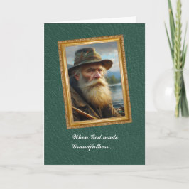 God threw away the Grandfather mold Karte