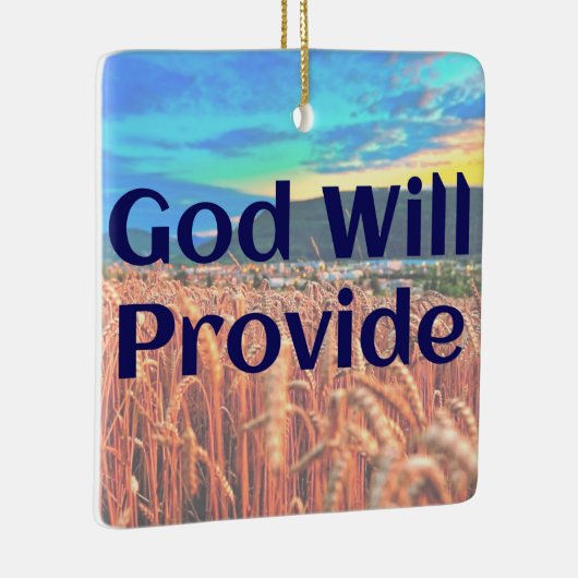 God Will Keramikornament (Rechts)