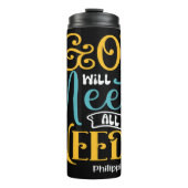 God Will Meet All Your Needs Thermosbecher (Vorderseite)