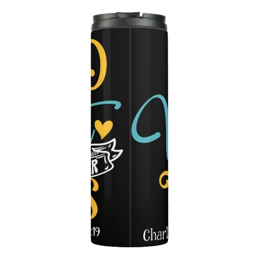 God Will Meet All Your Needs Thermosbecher (Rückseite)