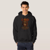 God Will Not Abandon Those Who Search For Him Bib Hoodie (Vorne ganz)