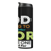 God Will Open Better Door Thermosbecher (Nach rechts gedreht)