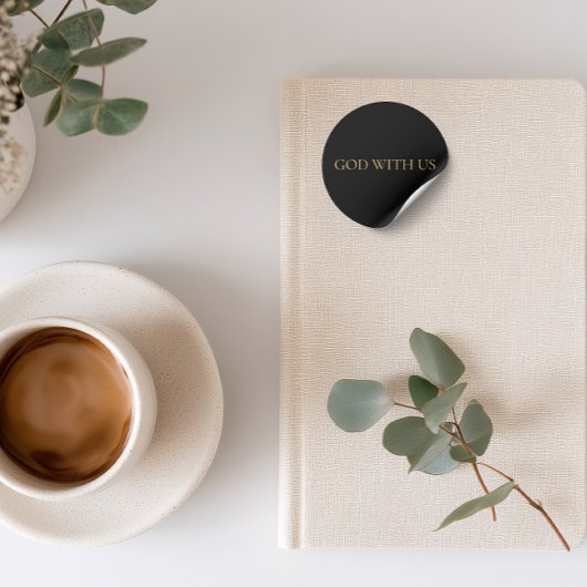 GOD WITH US – Christmas Sticker