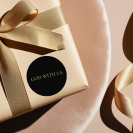 GOD WITH US – Christmas Sticker