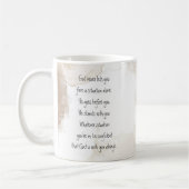 God With You Always Never Alone Inspirational  Kaffeetasse (Links)