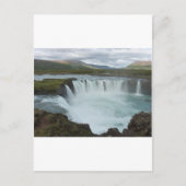 Godafoss Island Postkarte (Vorderseite)