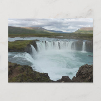 Godafoss Island Postkarte