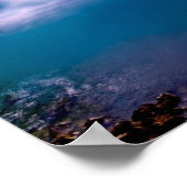 Godafoss, Island Wasserfälle Poster (Ecke)