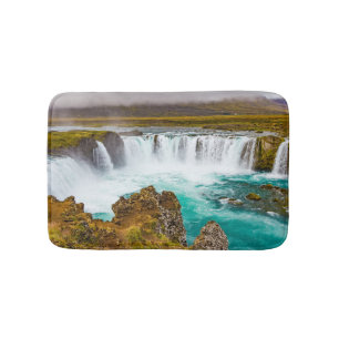 Godafoss Wasserfall, Island Badematte