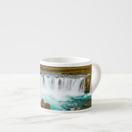 Godafoss Wasserfall, Island Espressotasse