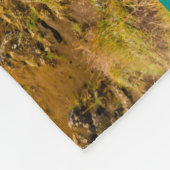 Godafoss Wasserfall, Island Fleecedecke (Ecke)