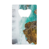 Godafoss Wasserfall, Island Geldbeutel Flaschenöffner (Rückseite)