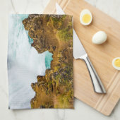 Godafoss Wasserfall, Island Geschirrtuch (Viertel Falte)