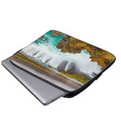 Godafoss Wasserfall, Island Laptopschutzhülle (Vorne Knopf)
