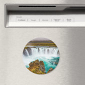 Godafoss Wasserfall, Island Magnet (In Situ (Geschirrspüler))