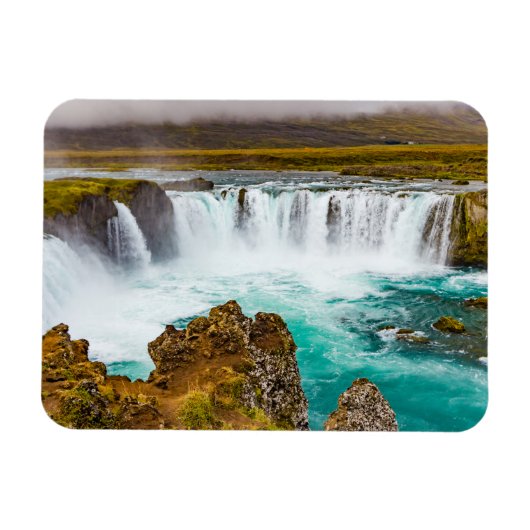 Godafoss Wasserfall, Island Magnet (Horizontal)
