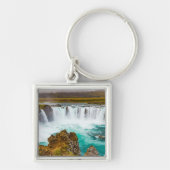 Godafoss Wasserfall, Island Schlüsselanhänger (Vorne)
