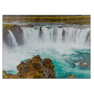 Godafoss Wasserfall, Island Schneidebrett