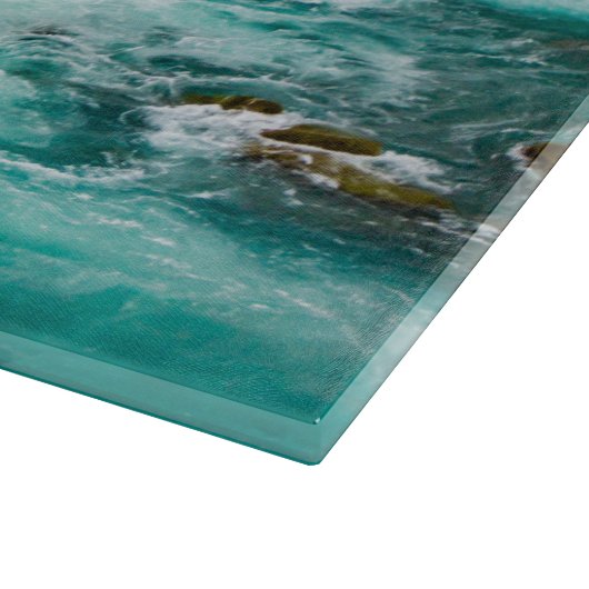 Godafoss Wasserfall, Island Schneidebrett (Ecke)