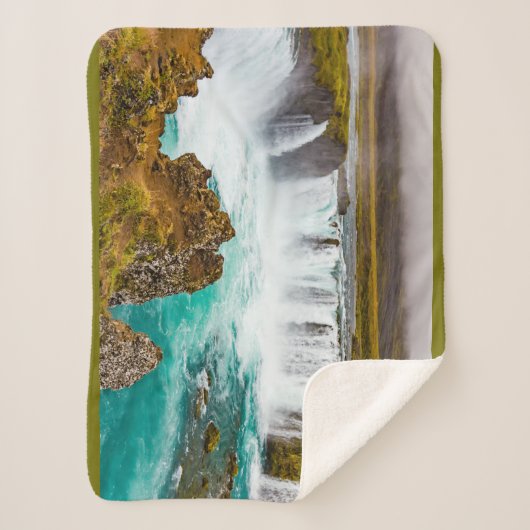 Godafoss Wasserfall, Island Sherpadecke (Vorderseite)