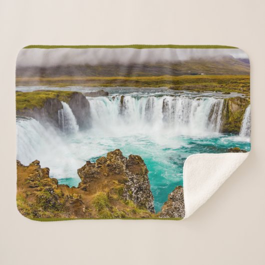 Godafoss Wasserfall, Island Sherpadecke (Vorderseite (Horizontal))
