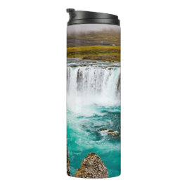 Godafoss Wasserfall, Island Thermosbecher
