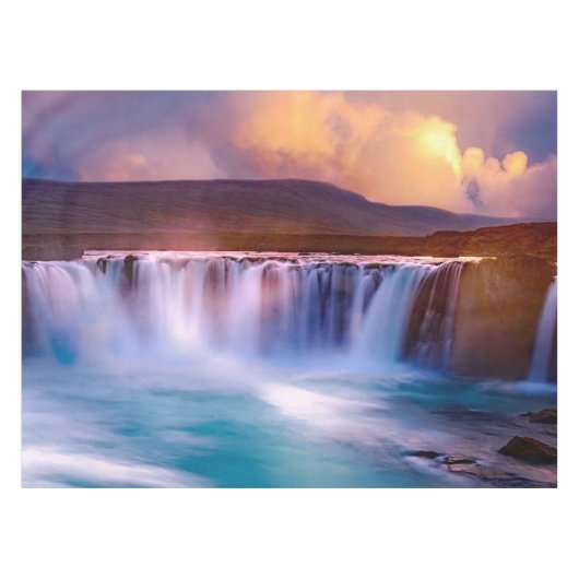 Godafoss Wasserfall Island Tischdecke (Vorderseite (Horizontal))