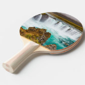 Godafoss Wasserfall, Island Tischtennis Schläger (Vorderseite)