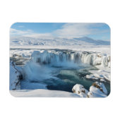 Godafoss Wasserfall Landschaft Magnet (Horizontal)
