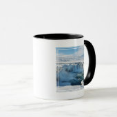 Godafoss Wasserfall Landschaft Tasse (VorderseiteRechts)