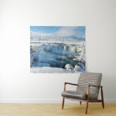 Godafoss Wasserfall Landschaft Wandteppich (Beispiel (Horizontal))