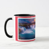 Goðafoss Wasserfall-Tasse Tasse (Links)