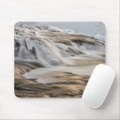 Godafoss Wasserfall, Winter, Island Mousepad (Mit Mouse)