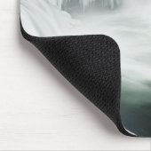 Godafoss Wasserfall, Winter, Island Mousepad (Ecke)