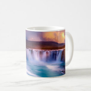 Goðafoss Waterfall Island Kaffeetasse