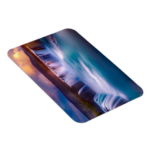 Goðafoss Waterfall Island Magnet (Rechte Seite)