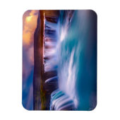 Goðafoss Waterfall Island Magnet (Vertikal)