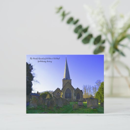 Godalming Church of England Midday Postkarte (Stehend Vorderseite)