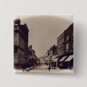Godalming Hautpstraße, Surrey, c.1900 Button