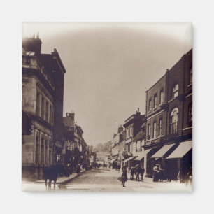 Godalming High Street, Surrey, c.1900 Magnet