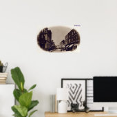 Godalming High Street, Surrey, c.1900 Poster (Heimbüro)