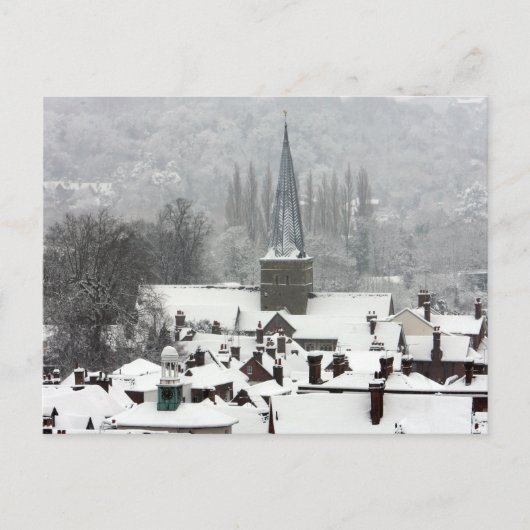 Godalming Snow Postkarte (Vorderseite)
