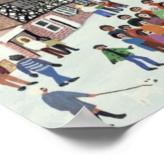 Godalming Surrey Poster (Ecke)