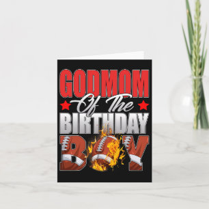 Godama vom Geburtstag Boy Football Bday Celebrati Karte