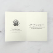 Godchild First Heilige Kommunion Jesus Angels Karte (Innenseite)