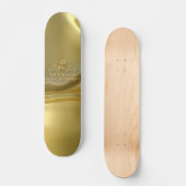 Godcoin Gold auf Abruf Gold Skateboard (Vorderseite)
